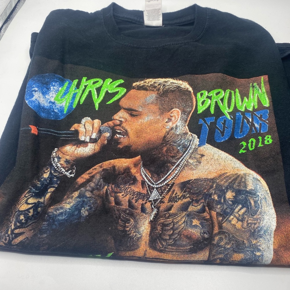 Vintage christ brown shirt